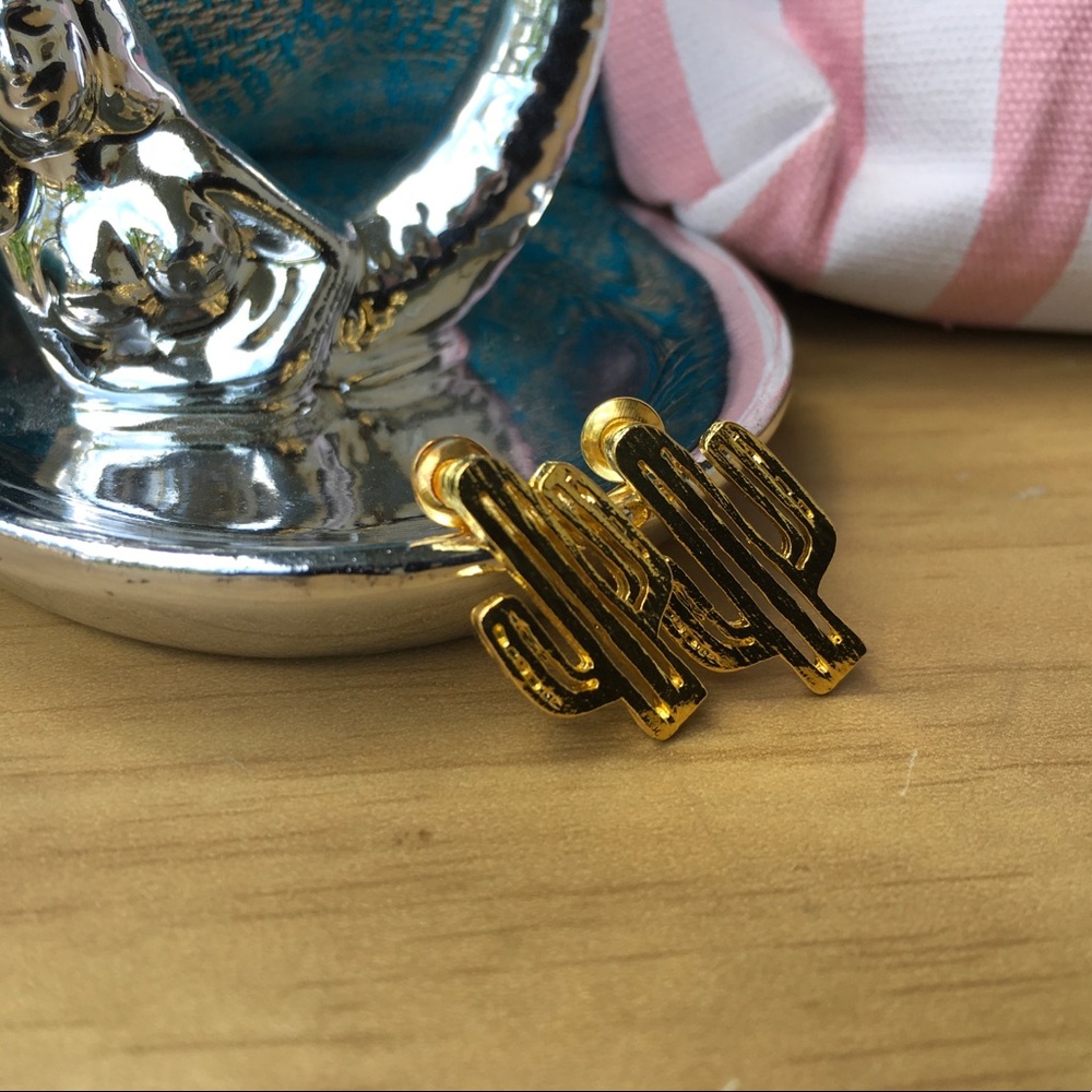 Cactus earrings